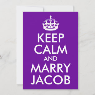 Carte Calme et Marie Jacob