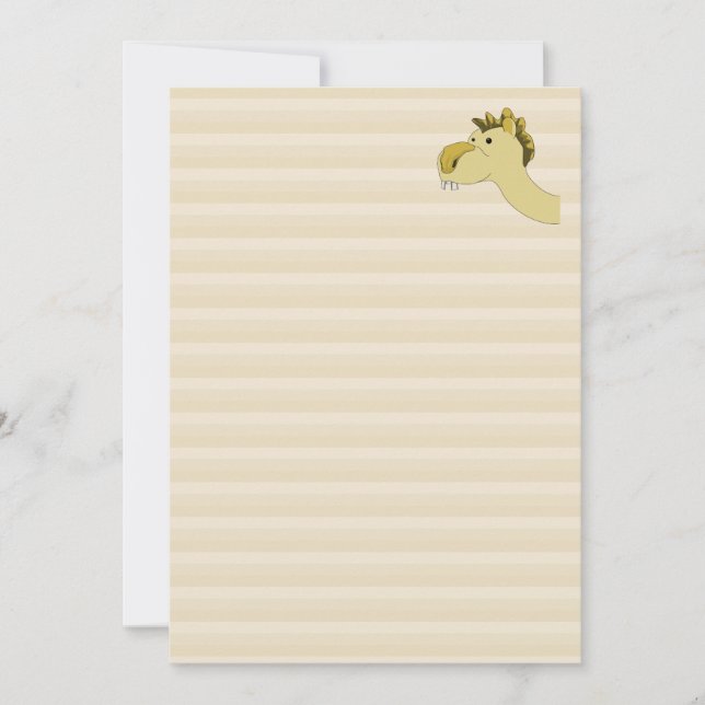 Carte Camel de dessin mignon (Devant)