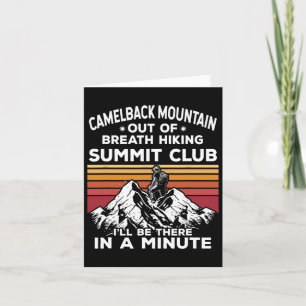 Carte Camelback Mountain Out Of Breath Randonnée Sommet