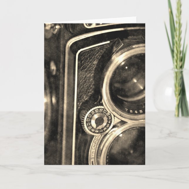 Carte Caméra Rolleiflex (Devant)