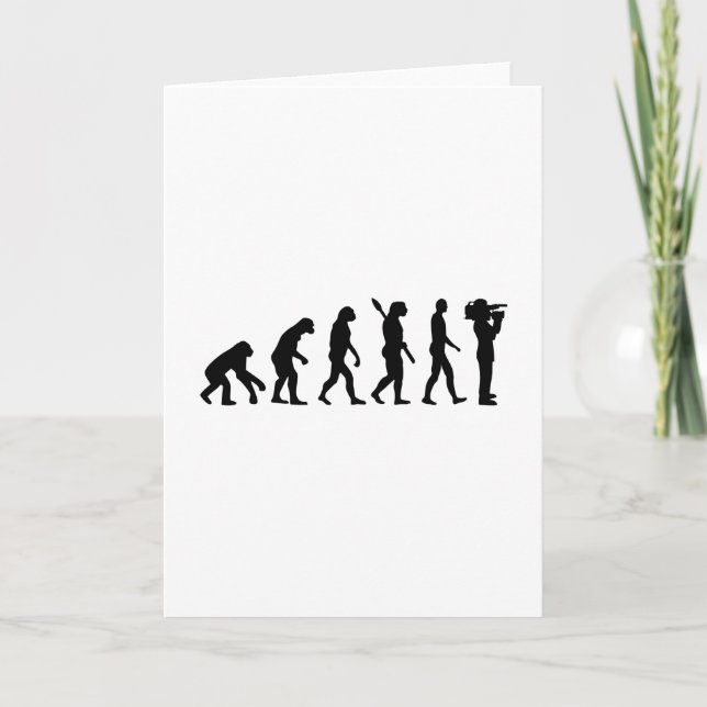 Carte Cameraman d'évolution (Devant)
