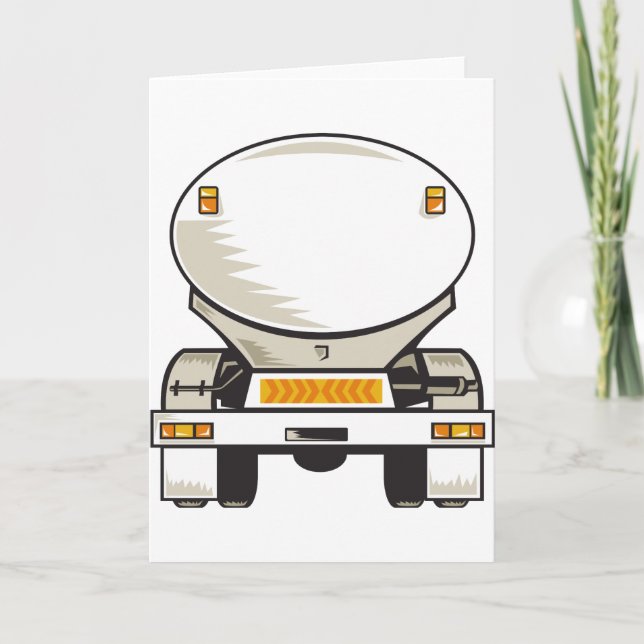 Carte camion-citerne à essence (Devant)