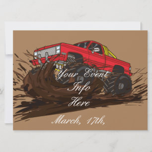 Carte Camion de boue à 4 roues Thunder_Cove