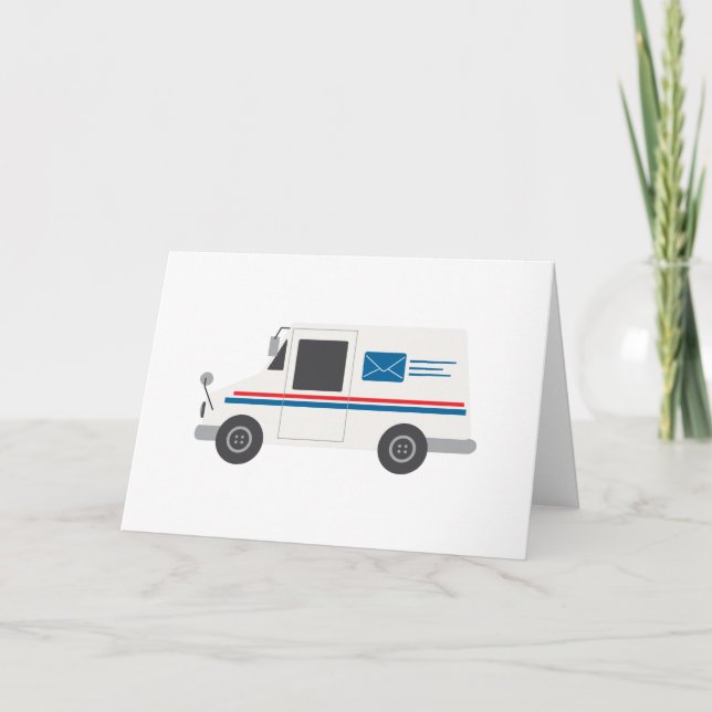 Carte Camion de messagerie (Devant)
