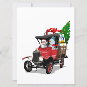 Carte Camion de Noël