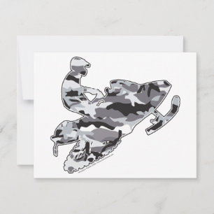 Carte Camion Gray Sled sur copie noire