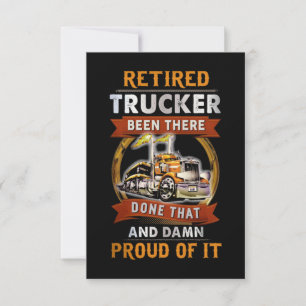 Carte Camion retraité