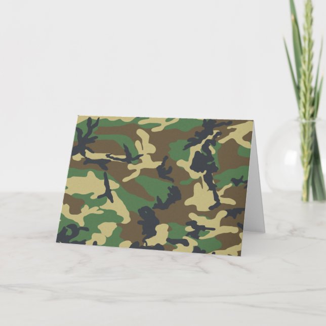 Carte Camo Woodland (Devant)