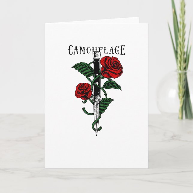 Carte Camouflage (Devant)