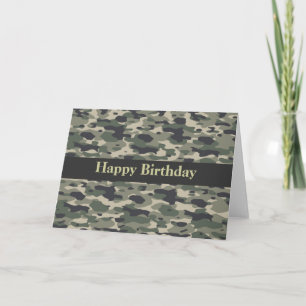 Carte Camouflage