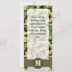 Carte Camouflage des bois