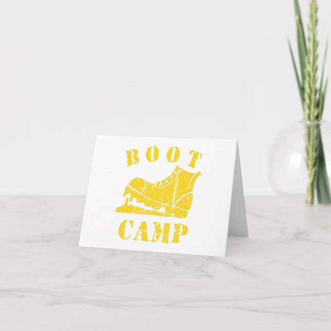 Carte Camp d'amorçage Camp militaire Bootcamp Fitness Wo (Devant)