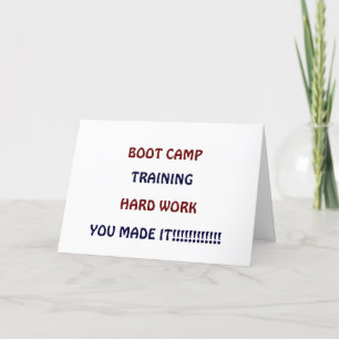 CARTE CAMP DE DÉMARRAGE - VOUS L'AVEZ FAIT !!!!