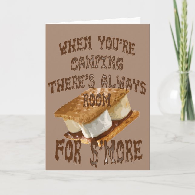 Carte Camp Smores (Devant)