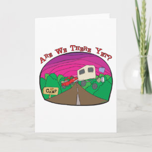 Carte Camping amusant