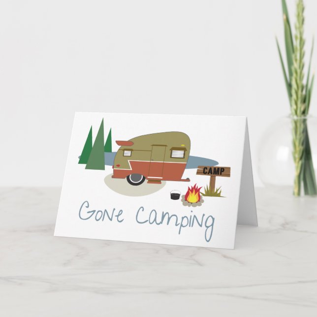 Carte Camping terminé (Devant)