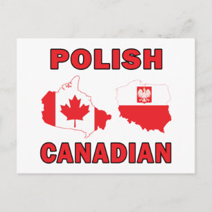 Carte canadienne polonaise