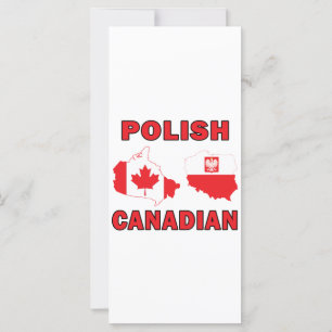 Carte canadienne polonaise