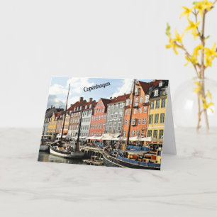 Carte Canal pittoresque à Copenhague