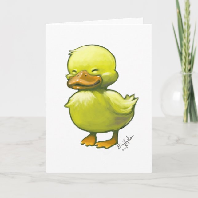 Carte Canard (Devant)