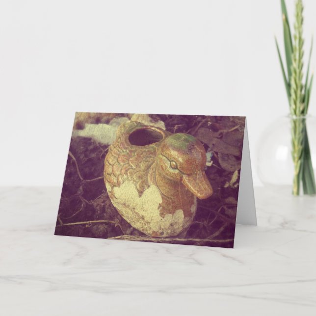 Carte Canard de jardin (Devant)
