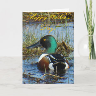 Carte Canard souchet B25