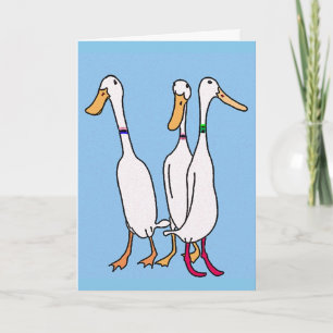 Carte Canards coureurs