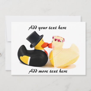 Carte Canards mariages 4
