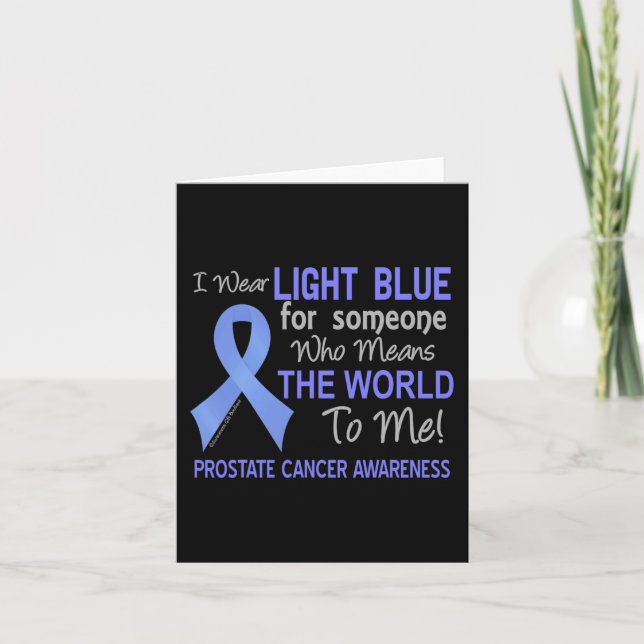 Carte Cancer De La Prostate Pour Quelqu'Un Qui Signifie  (Devant)