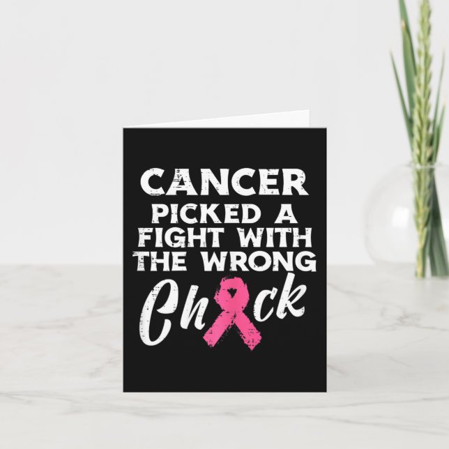 Carte Cancer Du Sein : Lutter Contre La Mauvaise Sensibi (Devant)