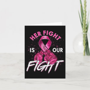 Carte Cancer du sein Sa lutte est notre combat cancer du