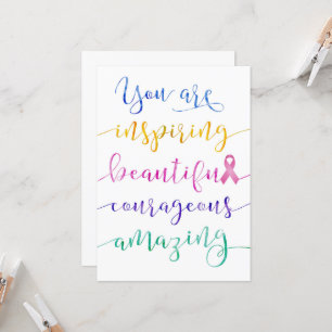 Carte Cancer du sein – Souviens-toi qui tu es