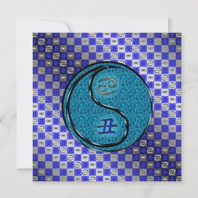 Carte Cancer & Water Ox (Devant)