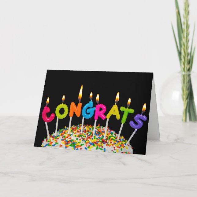 Carte Candles du Congrès (Devant)