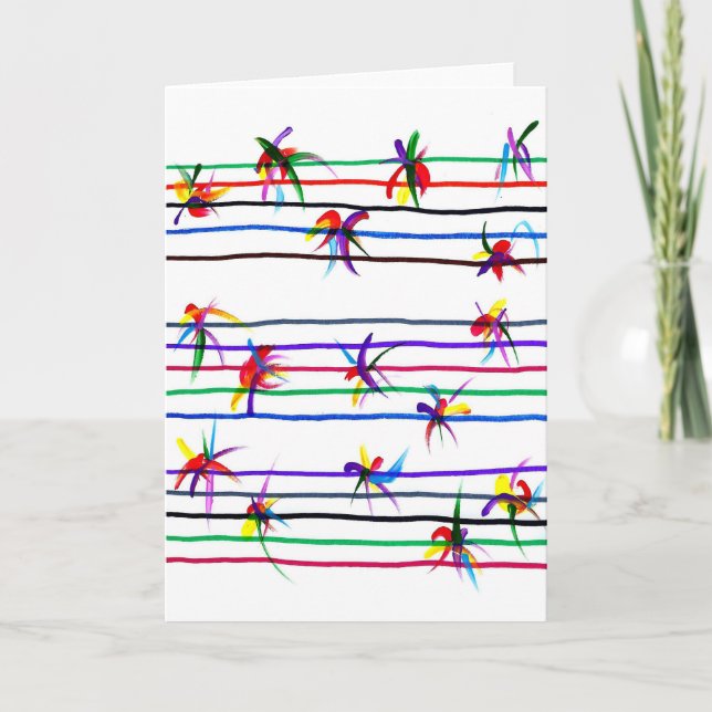 Carte Candy Waters Artiste de l'autisme (Devant)