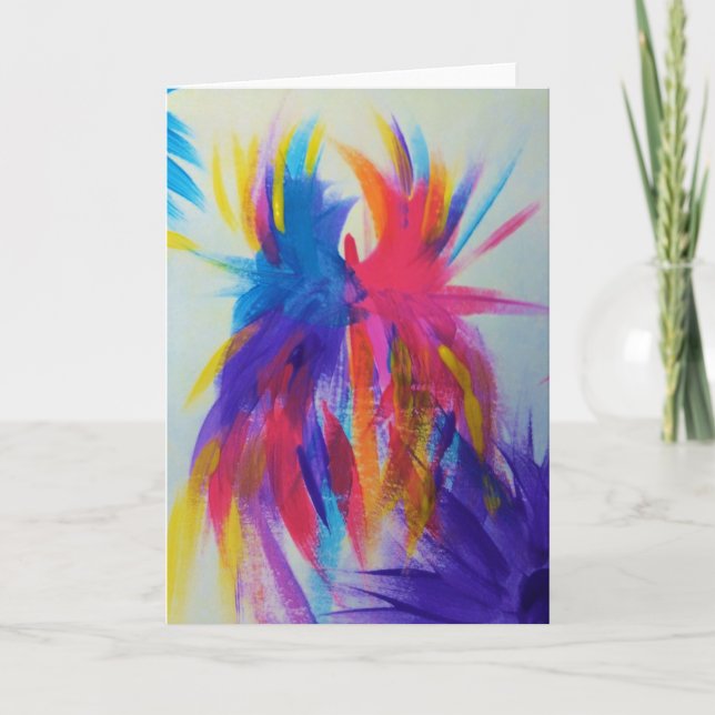 Carte Candy Waters Artiste de l'autisme (Devant)