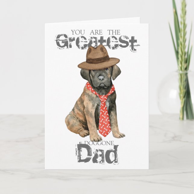 Carte Cane Corso Papa (Devant)