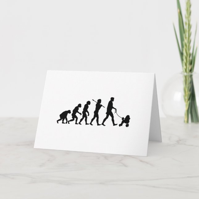 Carte Caniche (Devant)