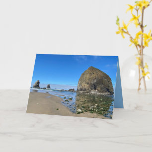 Carte Cannon Beach Oregon Haystack Rock