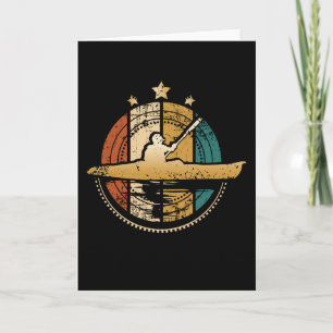 Carte Canoe Retro