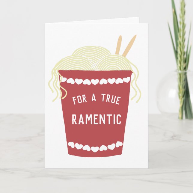 Carte Cantines "Ramentic" Saint-Valentin (Devant)
