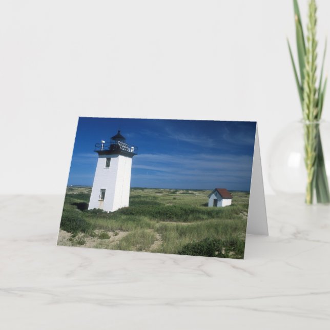 Carte Cap Cod Wood End Lighthouse (Devant)
