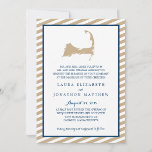 Carte Cape Cod MARIAGE