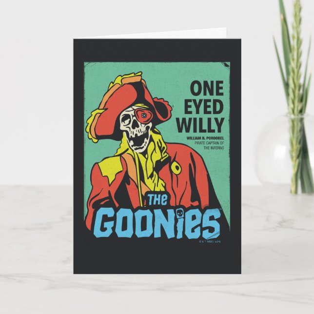 Carte Capitaine de l'Inferno Willy Pirate à un oeil (Devant)