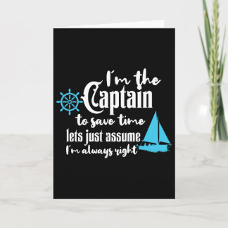 Carte Capitaine du bateau Chaparral Boats 