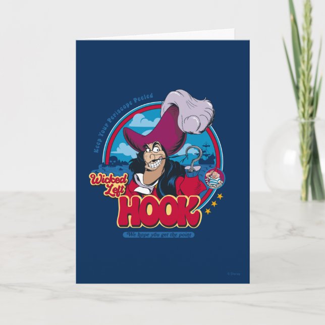 Carte Capitaine Hook | Crochet gauche (Devant)