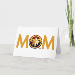 Carte Capitaine Marvel Maman