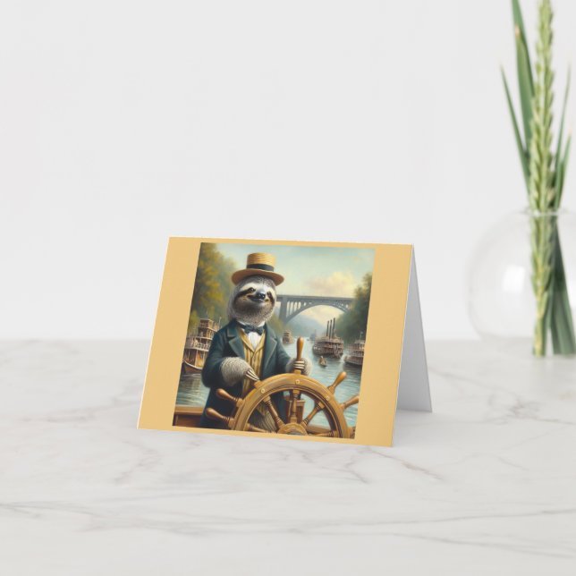 Carte Capitaine Sloth Riverboat (Devant)