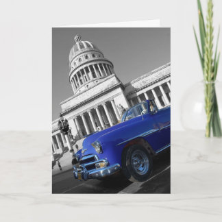 Carte Capitolio Old Blue Car