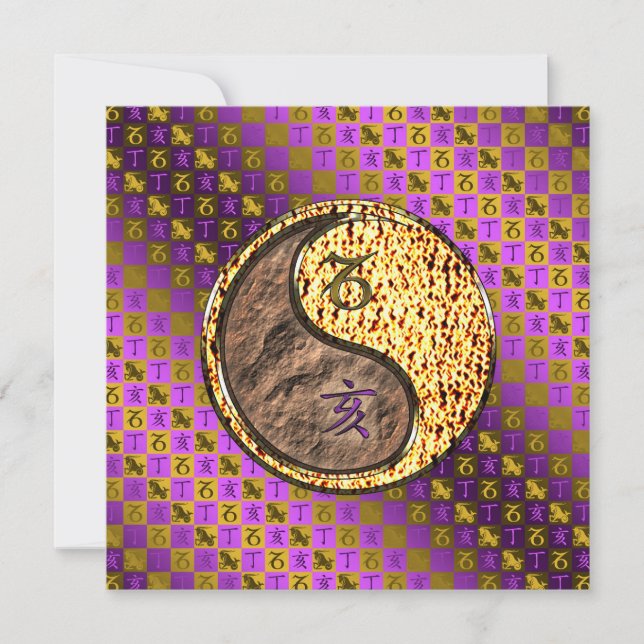 Carte Capricorne & Fire Boar (Devant)